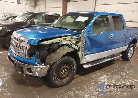 2014 Ford F-150 Xlt from USA, damaged, VIN 1FTFW1ET1EKF54127
